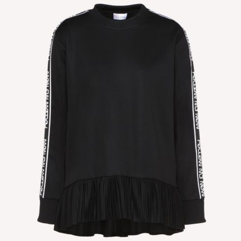 Red Valentino FOLLOW ME NOW SWEATSHIRT